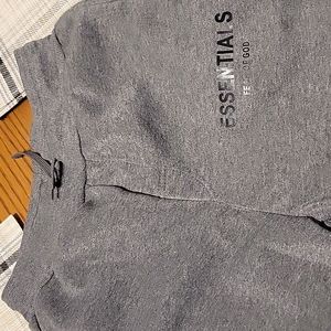 PRICE DROP!! Essentials fear of God sweatpants in grey